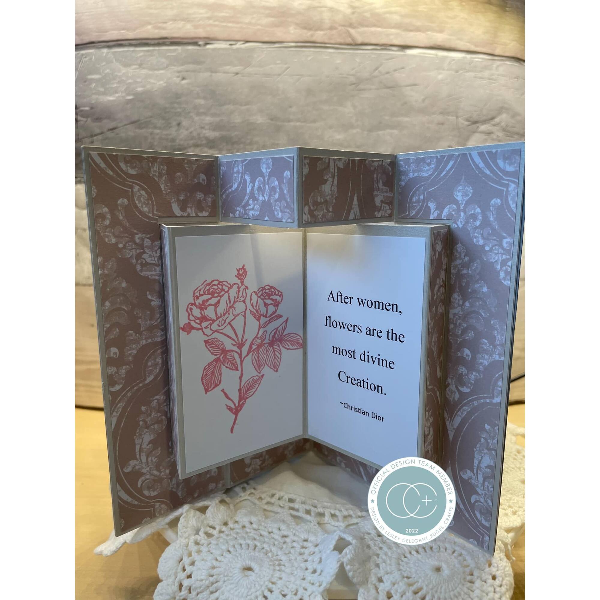 Craft Consortium Double-Sided Paper Pad 6" x 6" 40 ct. Baroque, 20 Designs